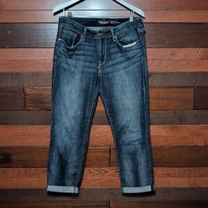 Signature By Levi's Modern Slim Cuff Women's Blue Jeans